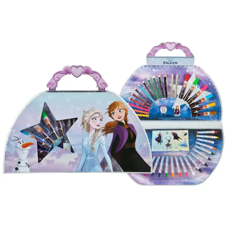 Disney Frozen Kleurkoffer 51-delig