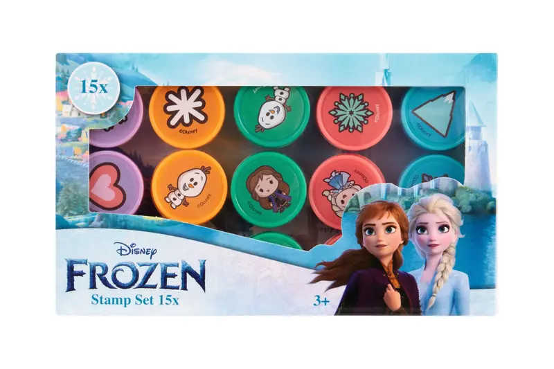 Disney Frozen stempelset, 15 stempels