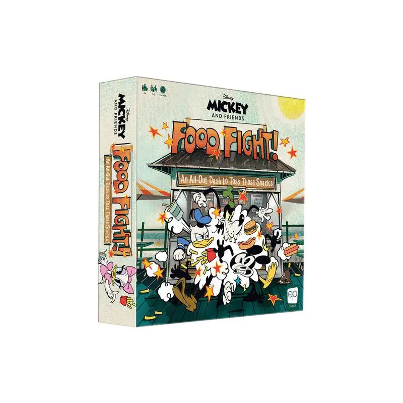 Disney Mickey and Friends Food Fight Bordspel