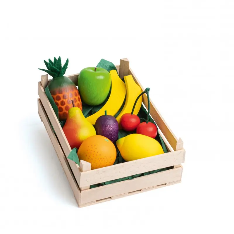 Diverse soorten fruit in Grote mand | Erzi