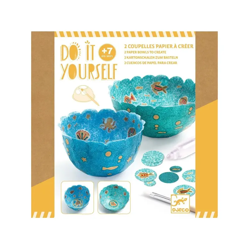DIY Kit – 2 Bowls to Create – Sea