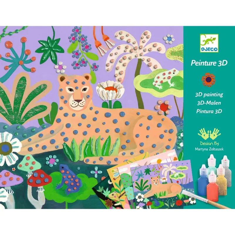 DJECO 3D verven tropical forest 7-12 jr