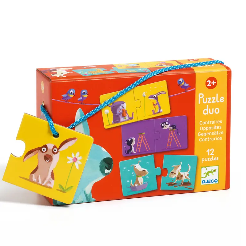 Djeco Duo Puzzel Tegenovergesteld