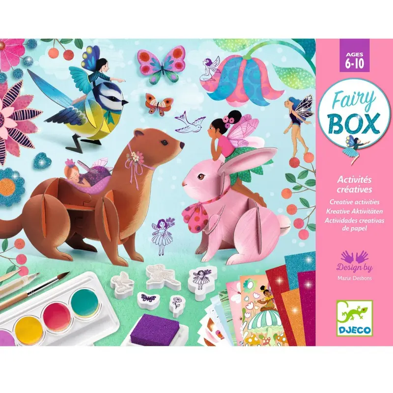 DJECO knutselpakket 6 activiteiten Fairy 6 jr+