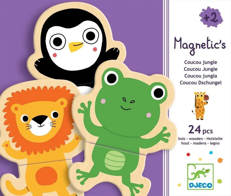 DJECO magneten jungle 2 jr+