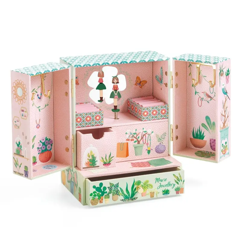 DJECO muziekdoos bijoux secret garden