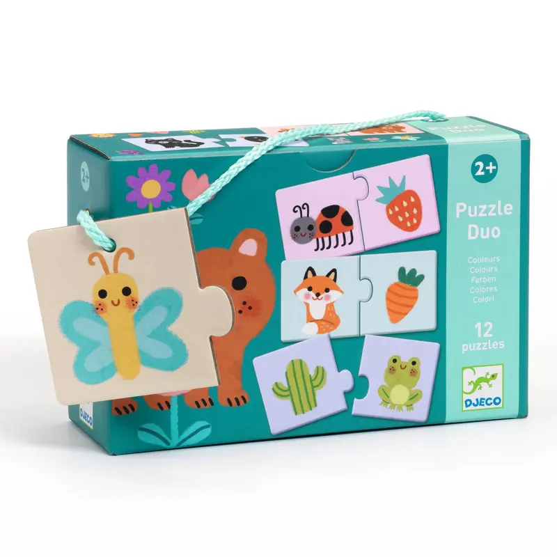 DJECO puzzel duo kleuren 2 jr+