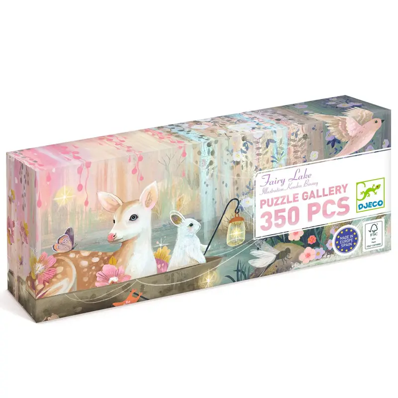 DJECO puzzel Fairy Lake 7 jr+/ 350 stks