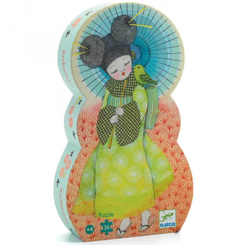 Djeco Puzzel Kokeishi - 36 stukjes