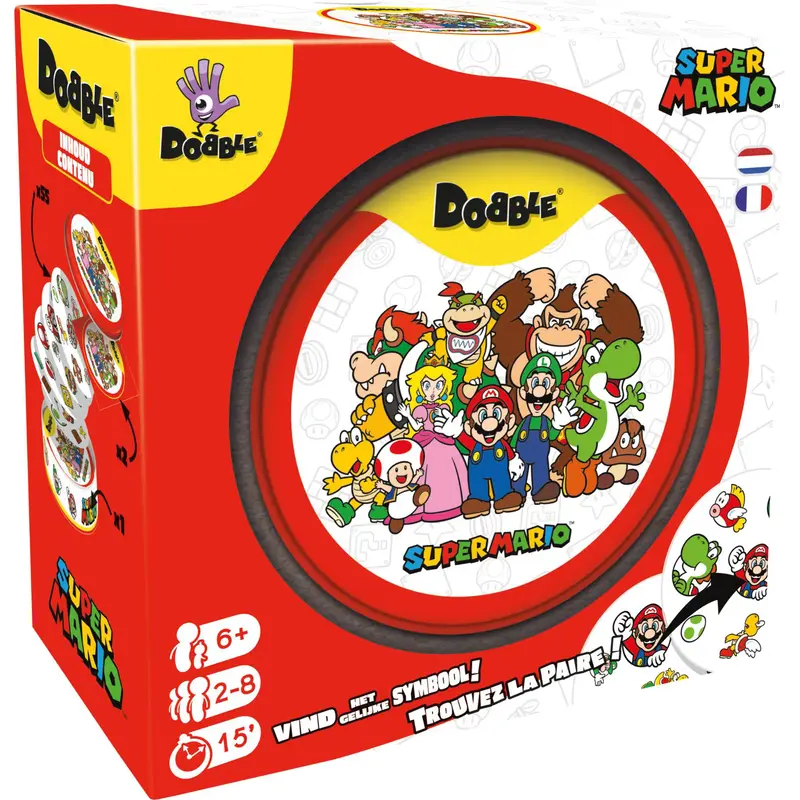 Dobble Super Mario Spel