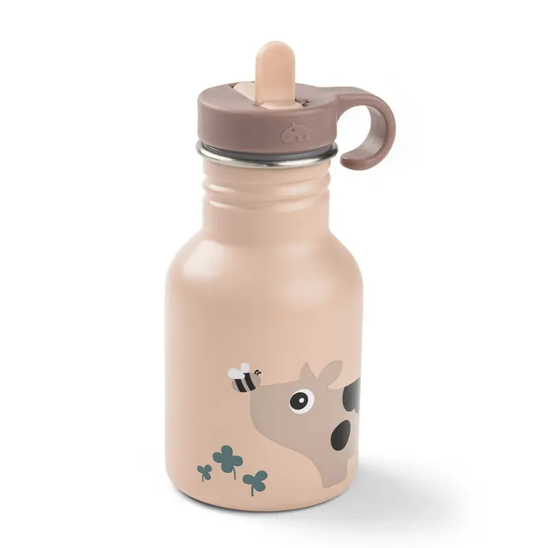 Done by Deer RVS drinkfles tiny farm powder 350 ml