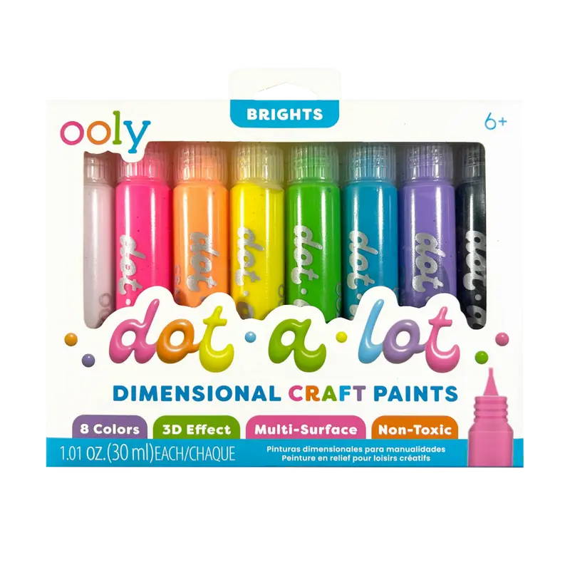 Dot A Lot Dimensional Craft Paint | Ooly