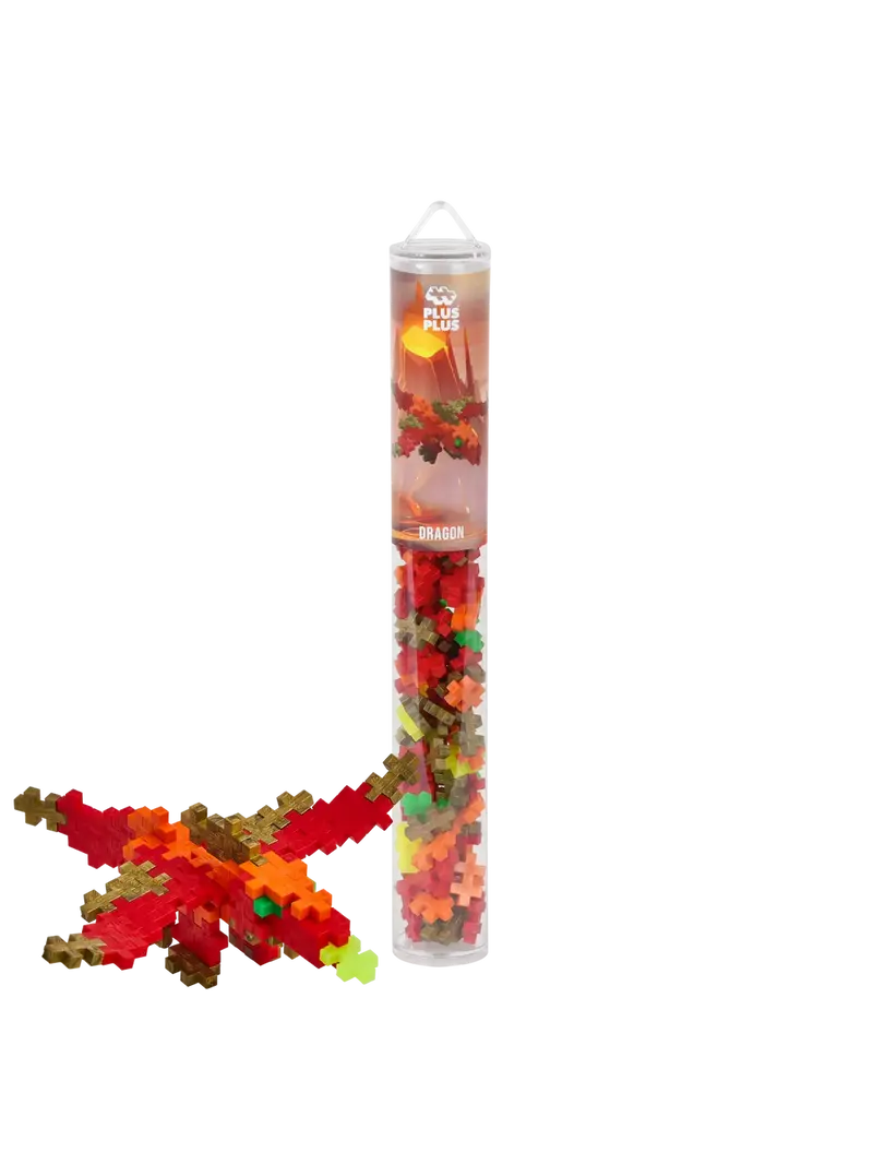 Dragon Tube 100 Stuks | Plus Plus