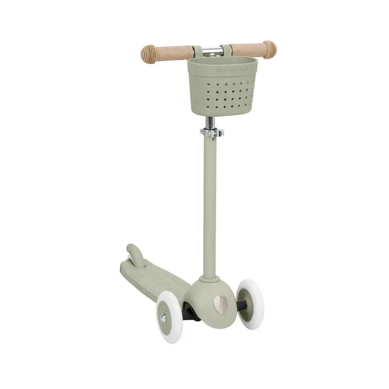 Eco step/scooter - Olive - 100% gerecycled materiaal - Banwood