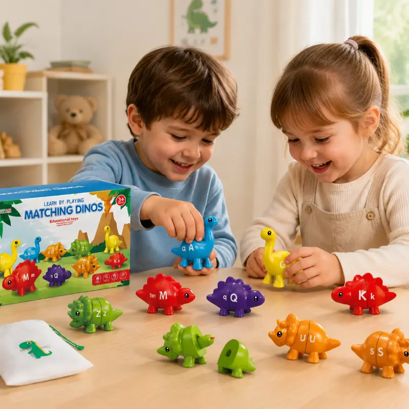 EduDino – Interactive & Creative – Alphabet, Shapes, and Numbers