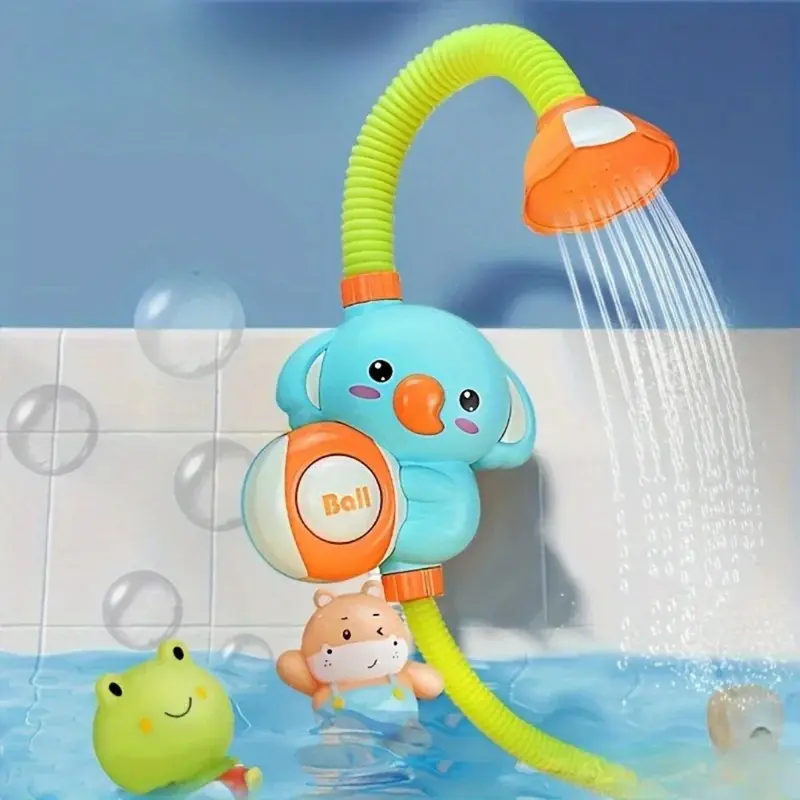 Elephant Shower Set™ – Splash Fun in the Bath - Bath Shower Head
