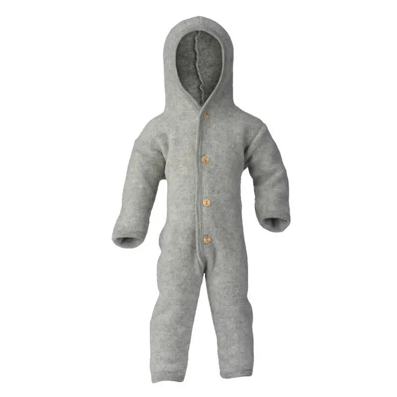 Engel overall wolfleece grijs melange