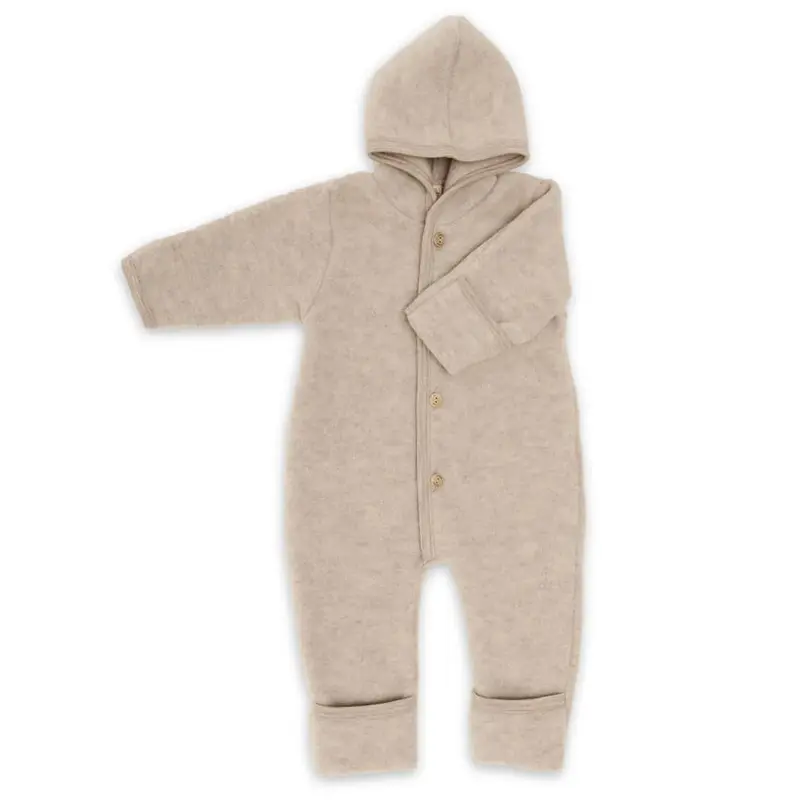 Engel overall wolfleece sand melange