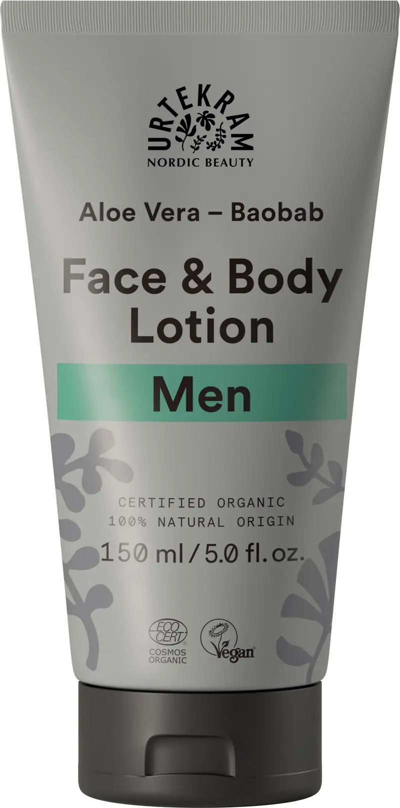 Face & Body Lotion Men - Urtekram