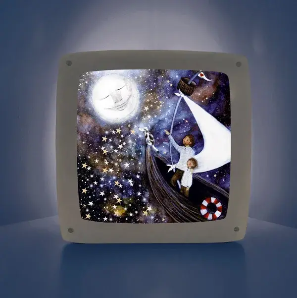 Father Ship Transparent for Seasonal Lamp