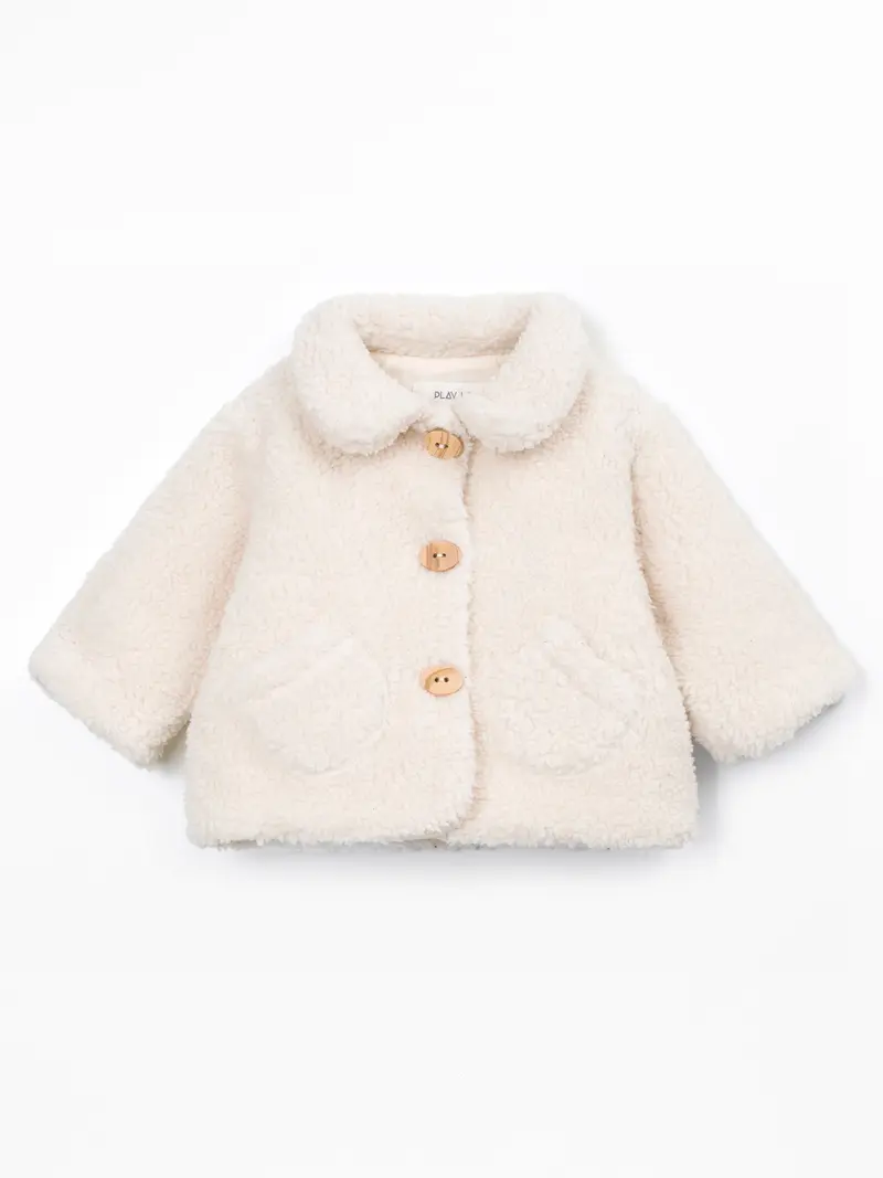 Faux fur jasje - Sketches – Biologisch & gerecycled katoen – Play Up