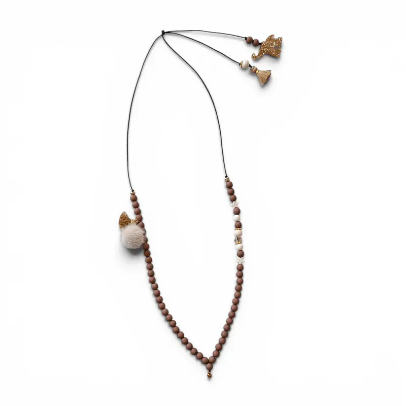 Feestbeest Ketting Bruin voor bedel