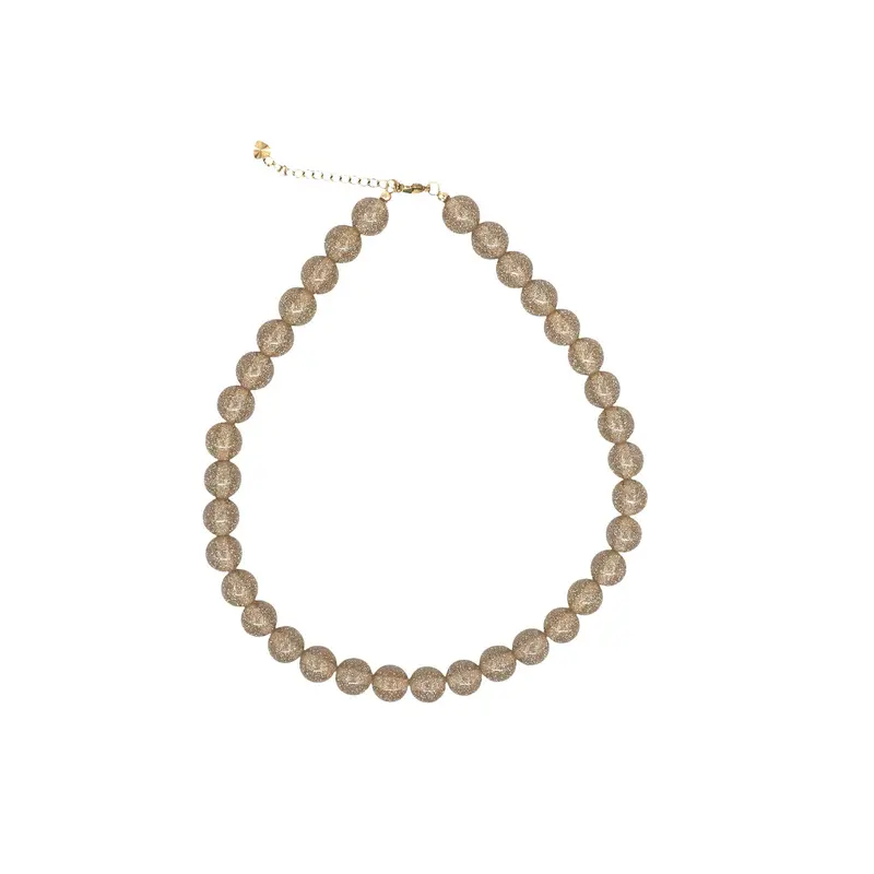 Feestbeest Ketting Glitter Champagne