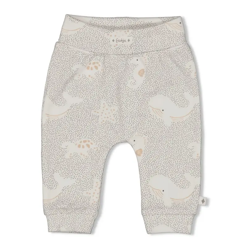 Feetje Broek AOP Grijs - Sea Sweeties