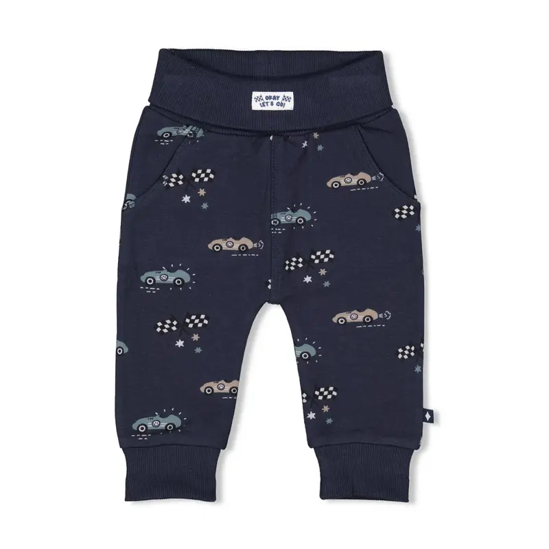 Feetje Broek AOP Marine - Let's Go