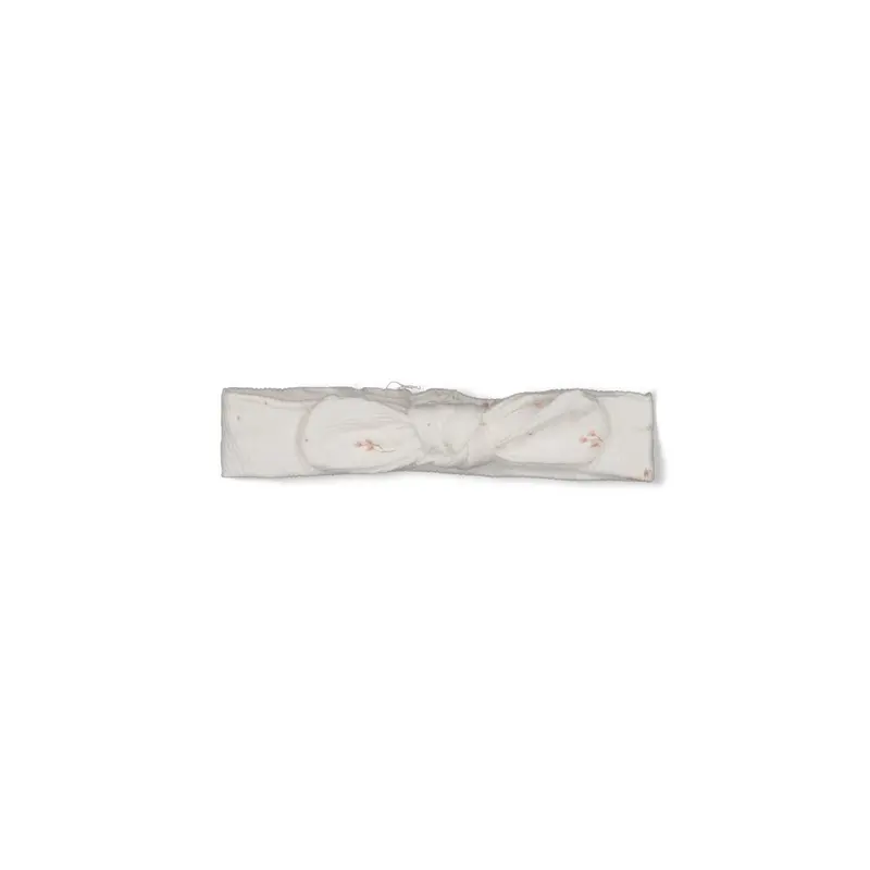Feetje Haarband crinkle AOP Offwhite - Delicate Flower