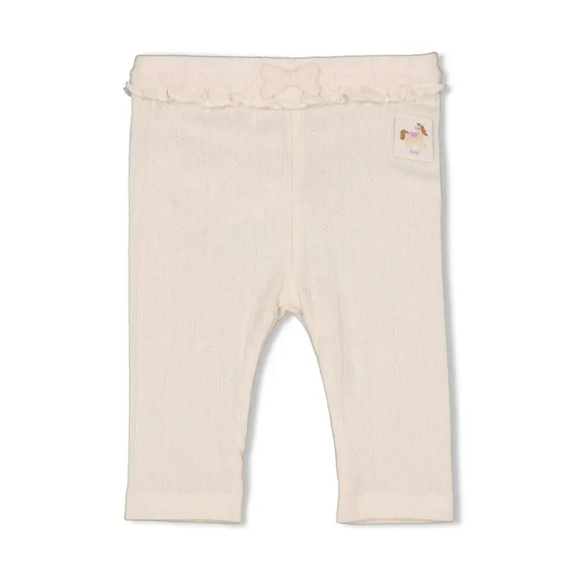 Feetje Legging Offwhite - Flower Ranch