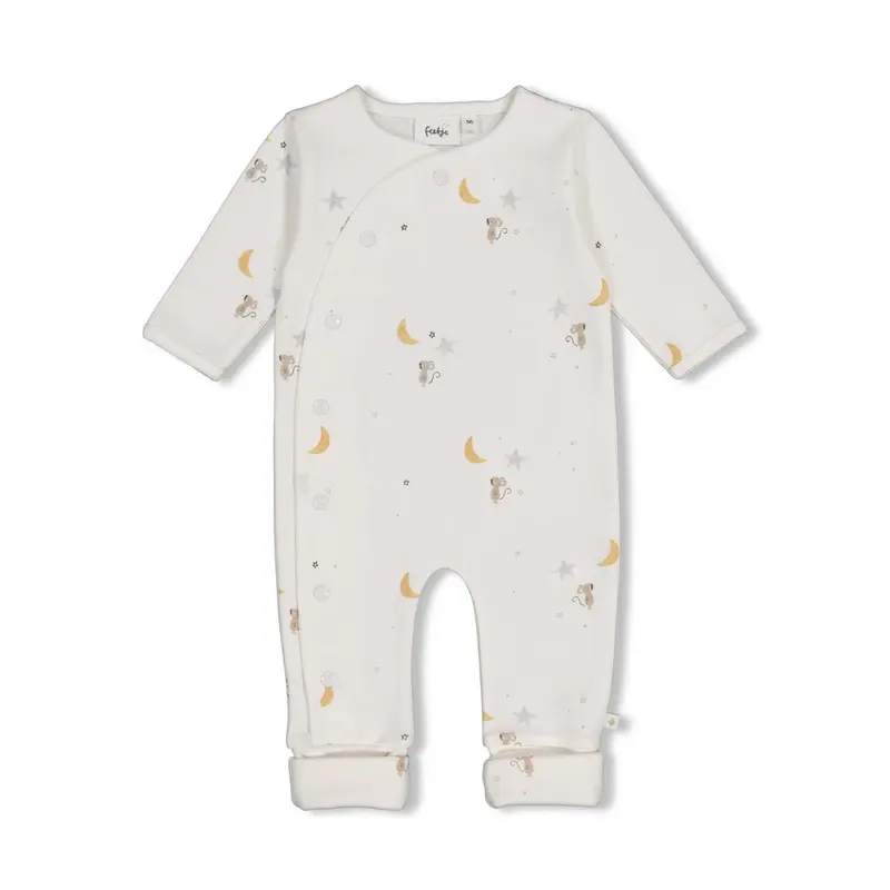 Feetje Pak omslagvoet AOP Offwhite - Over the Moon for You