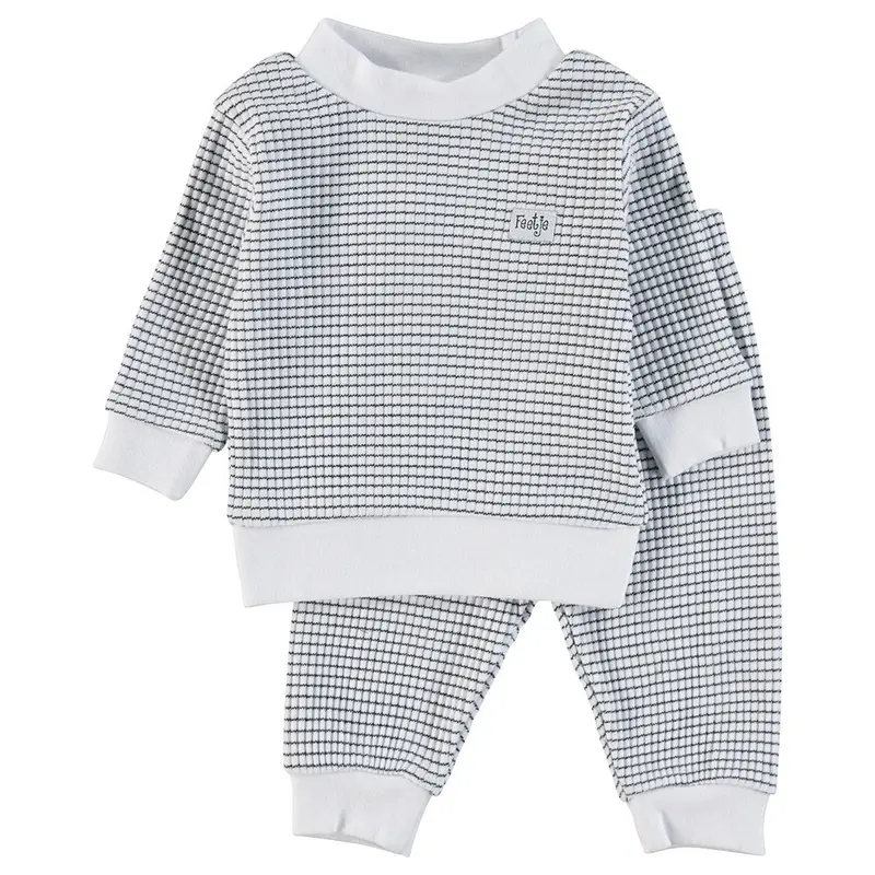Feetje pyjama wafel navy