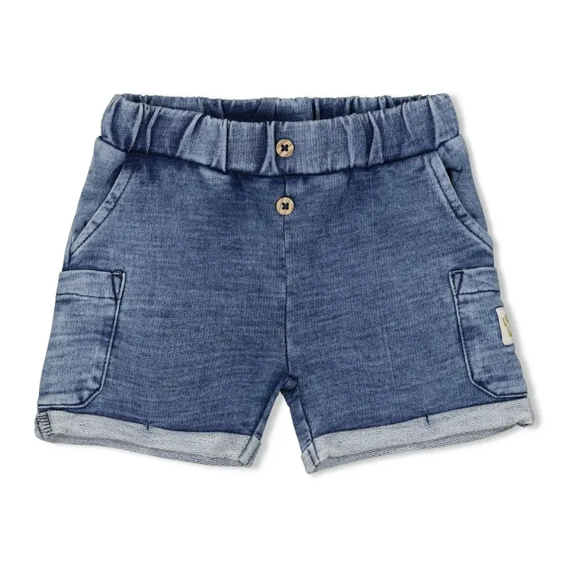 Feetje Short jogg denim L.blauw denim - Safari Savage