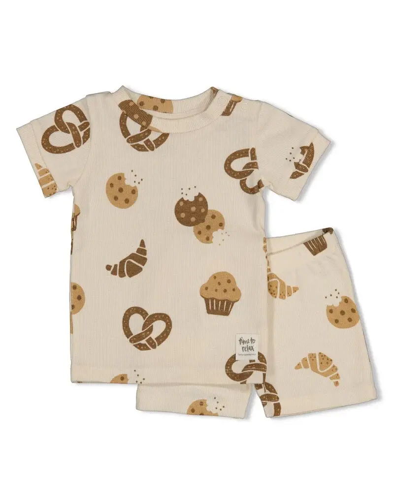 Feetje shortama Cosy Crumbs - Premium Summerwear