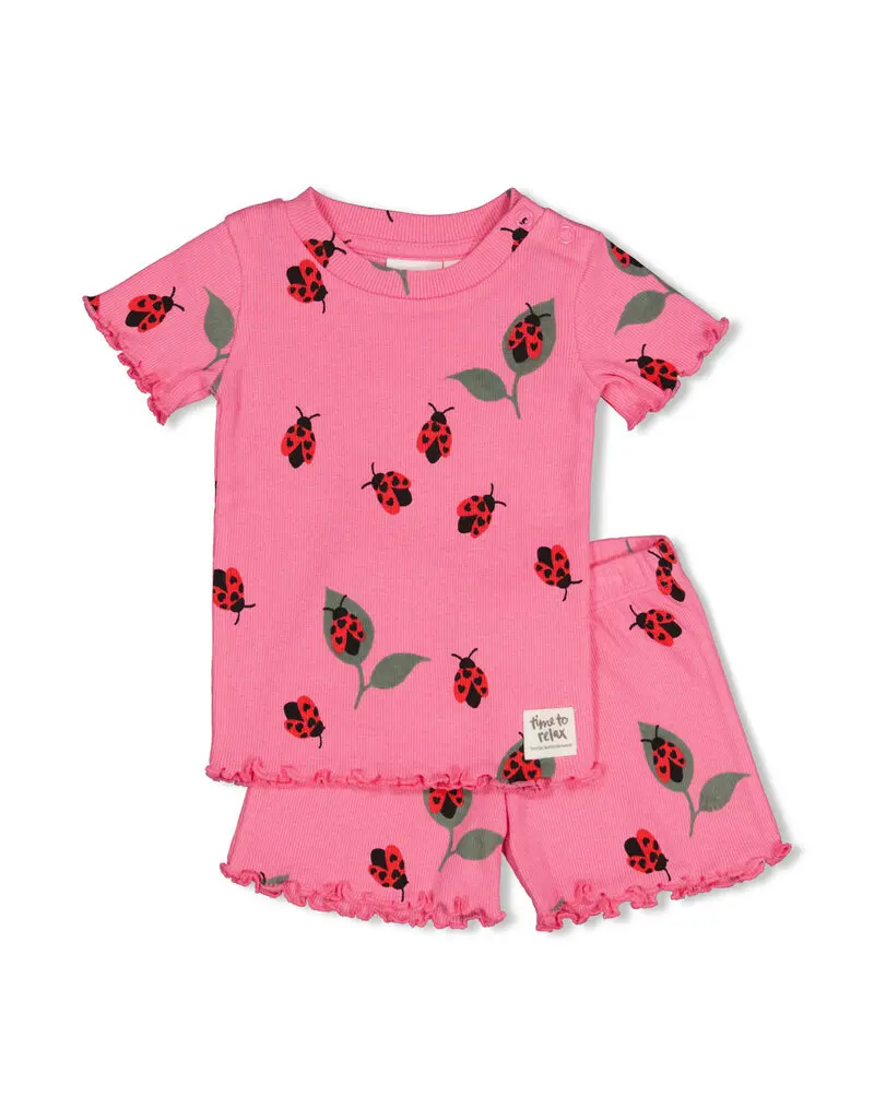 Feetje shortama Lily Ladybug - Premium Summerwear