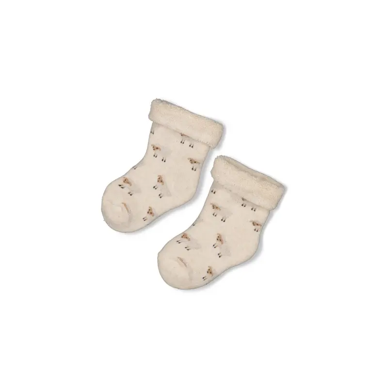 Feetje Sokken Offwhite melange - Sleepy Sheepy