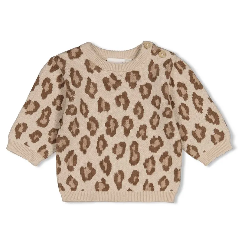 Feetje Sweater gebreid AO Zand - The Knits