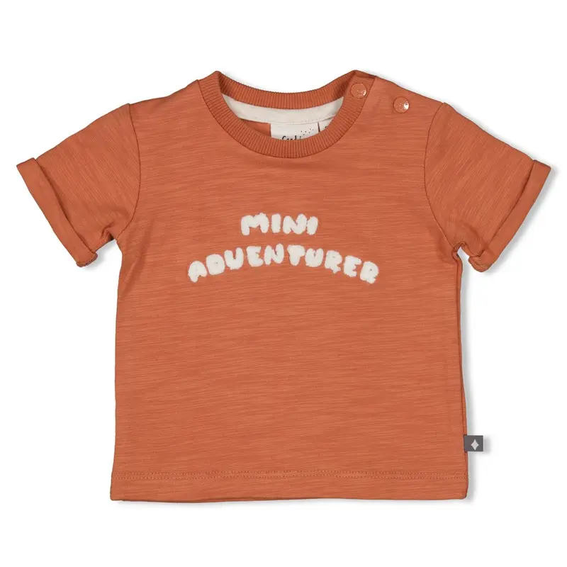 Feetje T-shirt Brique - Mini Adventurer