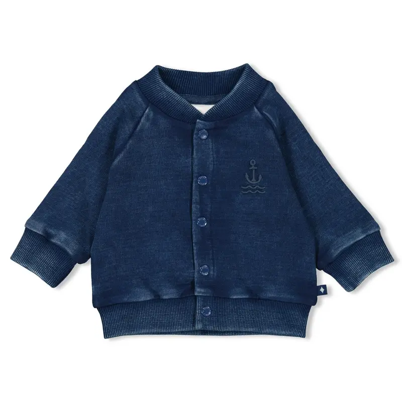 Feetje Vest - Let's Sail Indigo