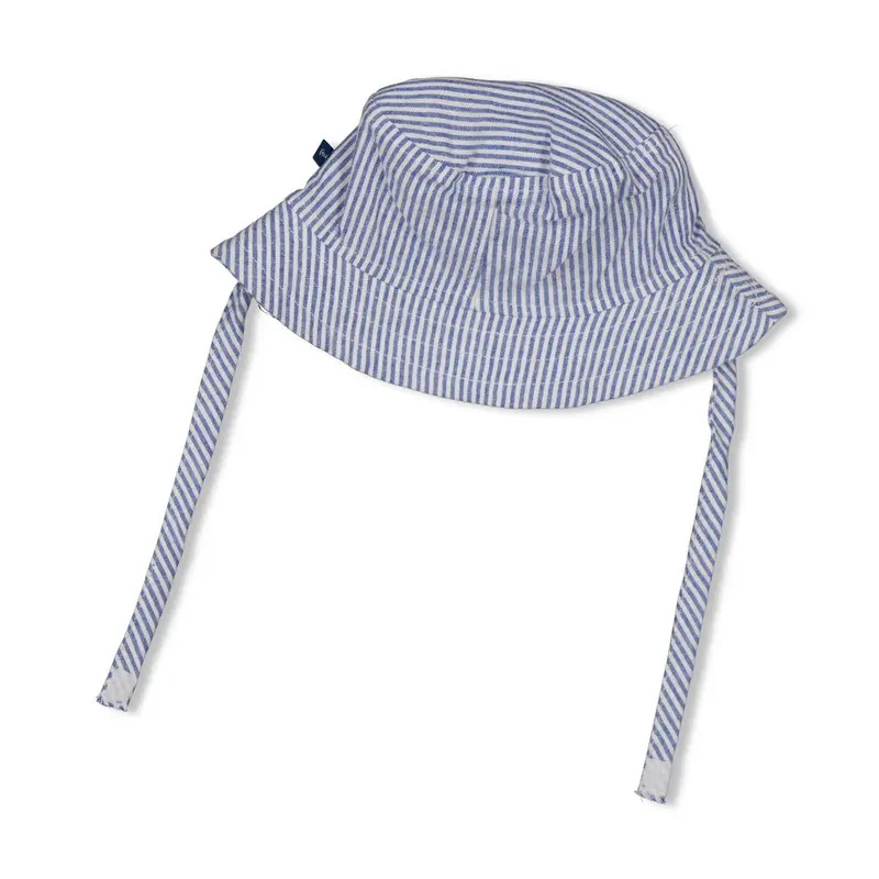 Feetje Zonnehoed streep chambray Chambray - Seaside Hapiness