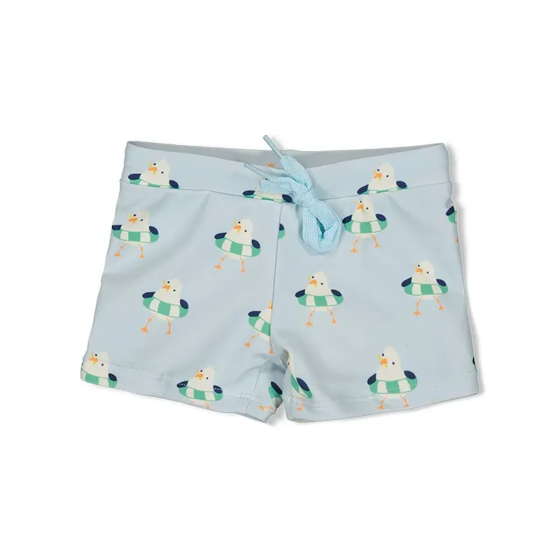 Feetje Zwembroekje AOP Blauw - Seaside Hapiness