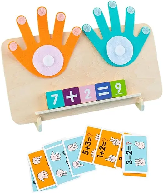 Finger Math Game - Fingre fulle av visdom - matematikkspill