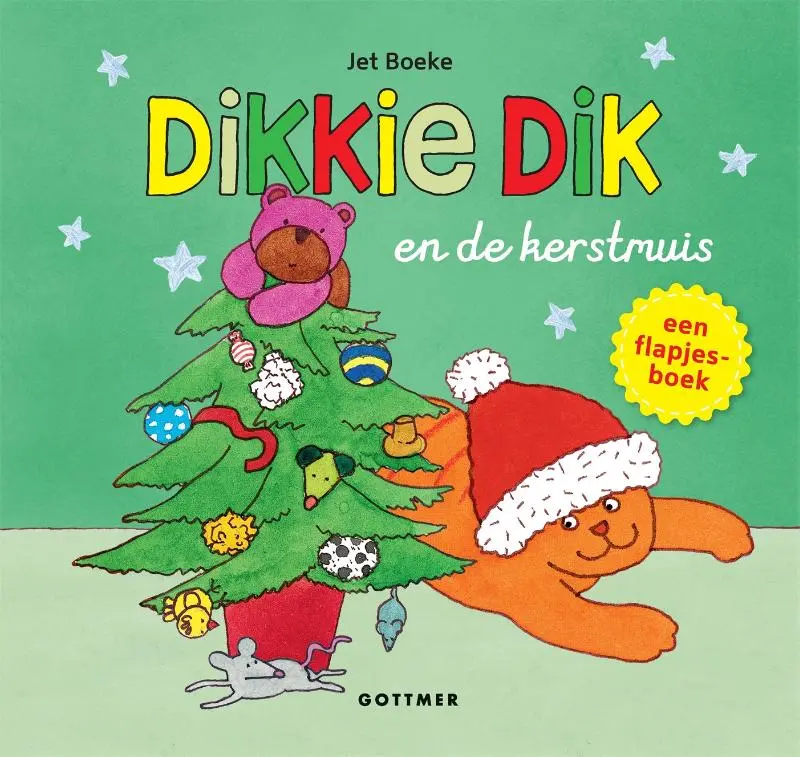 Flapjesboek - Dikkie Dik en de Kerstmuis - Jet Boeke