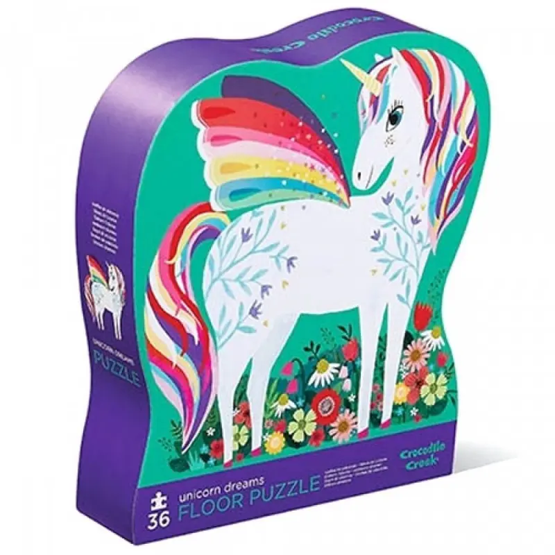Floor puzzel unicorn dreams Crocodile Creek