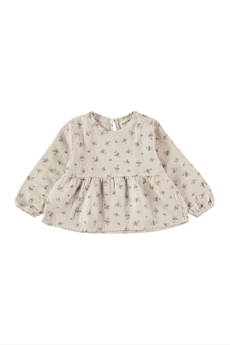 Flora blouse beige Dear Mini