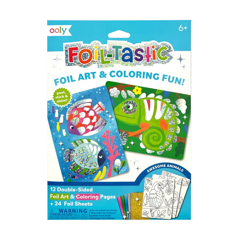 Foil Tastic Foil Art Awesome Animals | Ooly