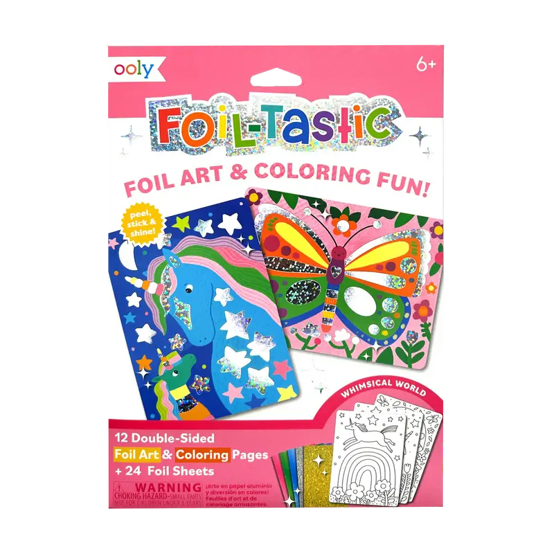 Foil Tastic Foil Art Whimsical World | Ooly