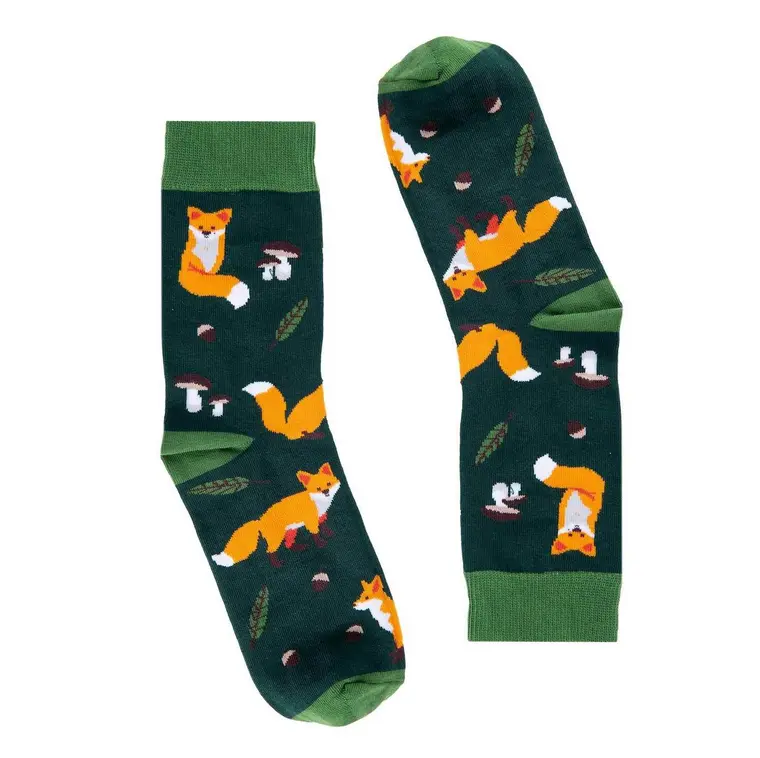 Fox Socks / Baby / Kids / Adult - Faves. Socks&Friends