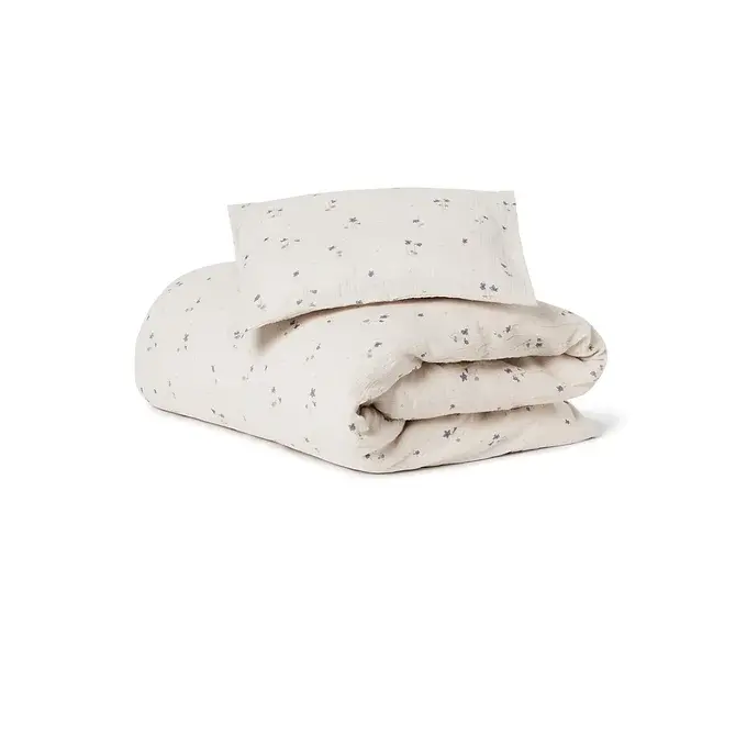 Garbo&Friends - Muslin Bed Set Junior - Viola - Dekbedovertrek Junior